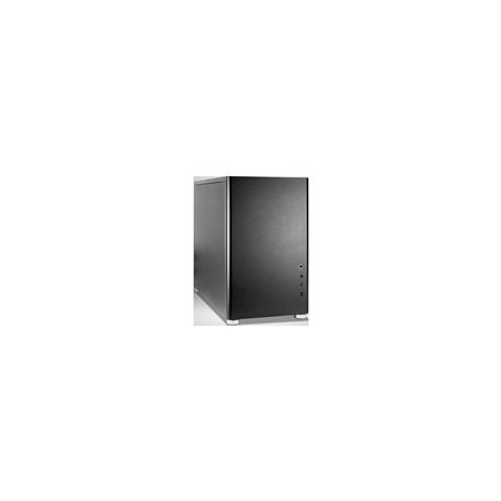 Inter-Tech X2 Duplex Tower Micro-ATX Case - No Power Supply, Sleek Black Design - Perfect for Your Build!